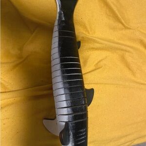 Realistic Black and White wooden Toy